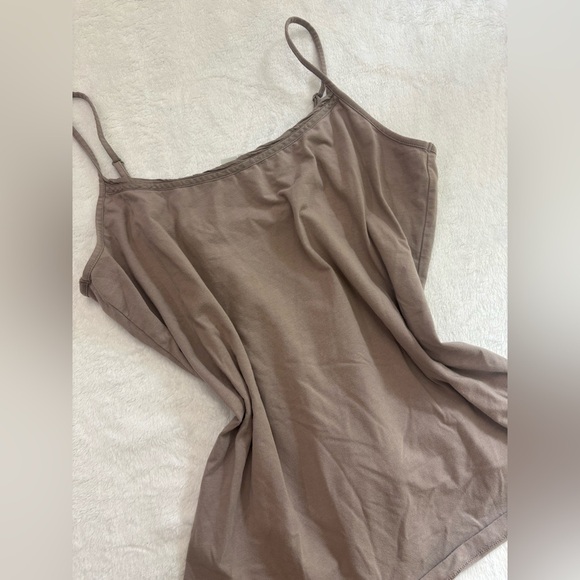 Boden Cotton Tank Top – Size 12 – Light Brown - Picture 1 of 3